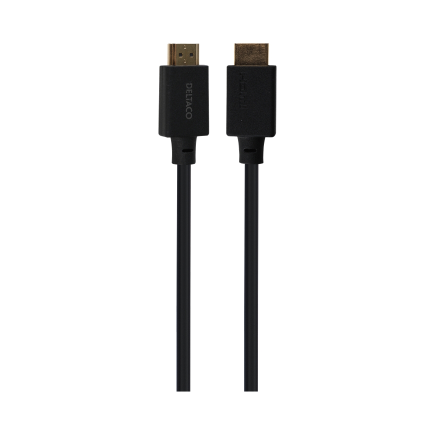 Deltaco HU-20-LSZH HDMI cable 2 m HDMI Type A (Standard) Black – 2