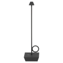 Broggi Lampada Bugia grey rechargeable Broggi Lampada Bugia grey rechargeable