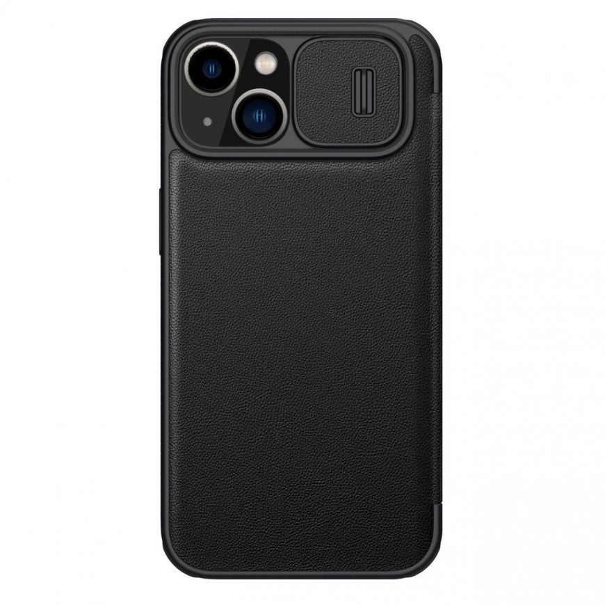 Nillkin Qin Pro Leather Case for iPhone 14 Plus (Black)