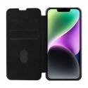Nillkin Qin Pro odinis dėklas, skirtas iPhone 14 Plus (juodas) Nillkin Qin Pro odinis dėklas, skirtas iPhone 14 Plus (juodas)