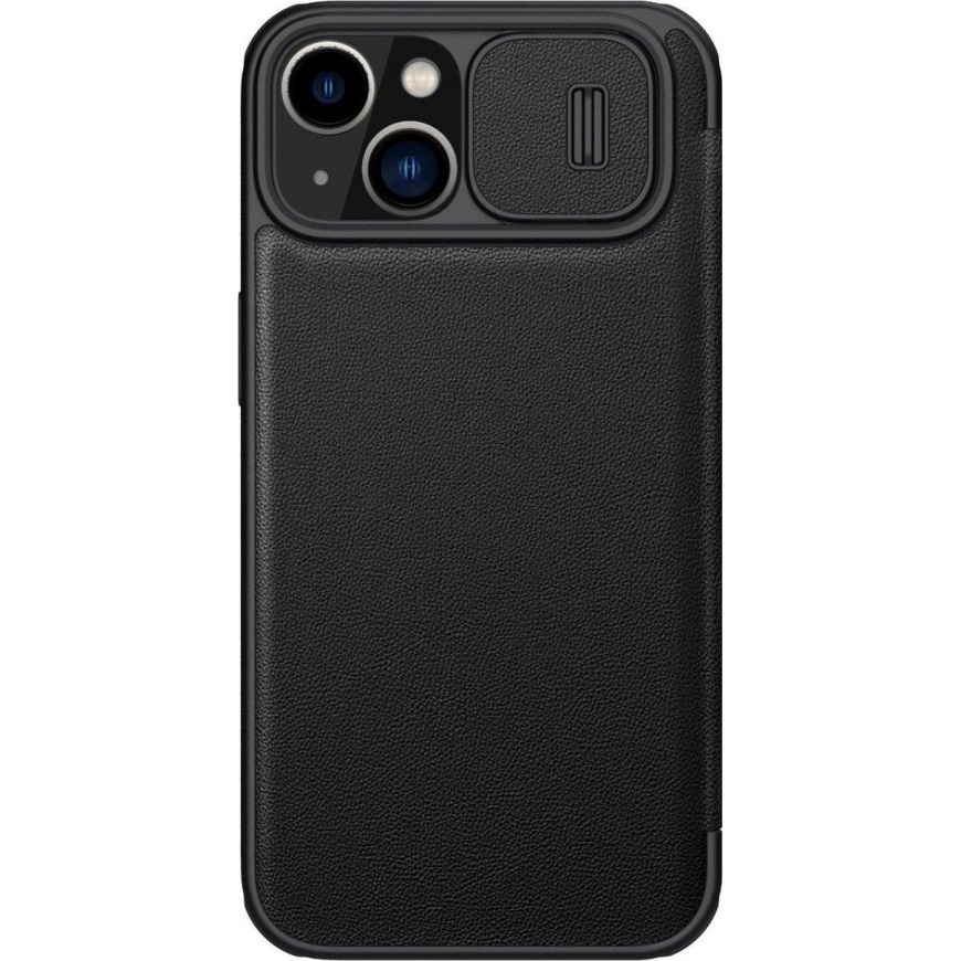 Nillkin Qin Pro odinis dėklas, skirtas iPhone 14 Plus (juodas) – 3