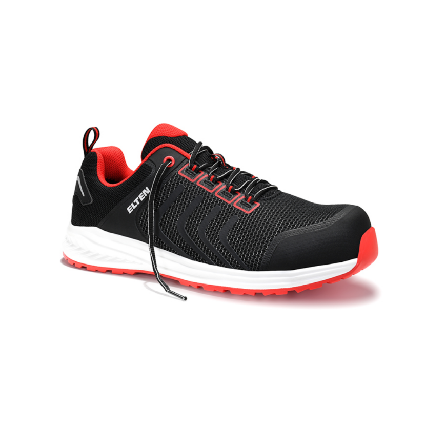 Batai ELTEN Livas juodas red low ESD S1P, juodi 41