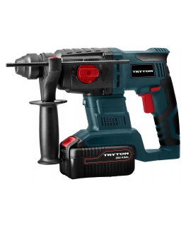 Tryton Hammer drill 20v, sds+, 4 functions, 2j, 2x4ah battery
