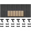 Streamplify ACOUSTIC PANEL - 6er-Pack, grau