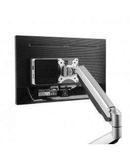 Holder MACLEAN MC-721 Maclean MC-721 Adapter for mini computers NUC MAC mini CPU black