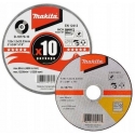 Makita D-18770-10 Pjovimo diskas 125 X 1,2 WA60T-BF RST/ Metalui (10Vnt.) Makita D-18770-10 Pjovimo diskas 125 X 1,2 WA60T-BF RST/ Metalui (10Vnt.)