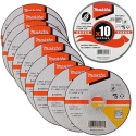 Makita D-18770-10 Cutting disc 125 X 1.2 WA60T-BF RST/ For metal (10 units) Makita D-18770-10 Cutting disc 125 X 1.2 WA60T-BF RST/ For metal (10 units)