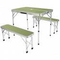 Enero Camp STOLIK Tourist folding KEMPINGOWY 90x60x70CM I 2 ŁAWKI 87x23x39CM Enero Camp STOLIK Tourist folding KEMPINGOWY 90x60x70CM I 2 ŁAWKI 87x23x39CM