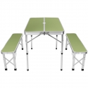 Enero Camp STOLIK Turistinis sulankstomas KEMPINGOWY 90x60x70CM I 2 ŁAWKI 87x23x39CM Enero Camp STOLIK Turistinis sulankstomas KEMPINGOWY 90x60x70CM I 2 ŁAWKI 87x23x39CM