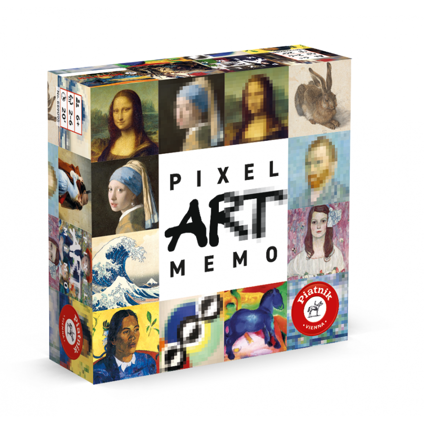 PIATNIK Memory game Pixel Art