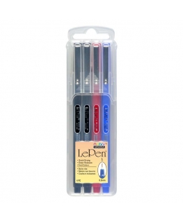 Marvy Uchida MARVY stylish pens with a thin tip "Le Pen" Basic, 3 colors