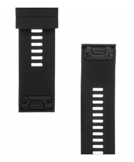 Tactical 668 Silicone Band for Garmin Fenix 5X|6X QuickFit 26mm Black