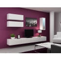 Cama Living room cabinet set VIGO 12 white/white gloss Cama Living room cabinet set VIGO 12 white/white gloss