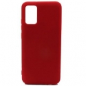 Evelatus Samsung Galaxy A02s Nano Silicone Case Soft Touch TPU Red