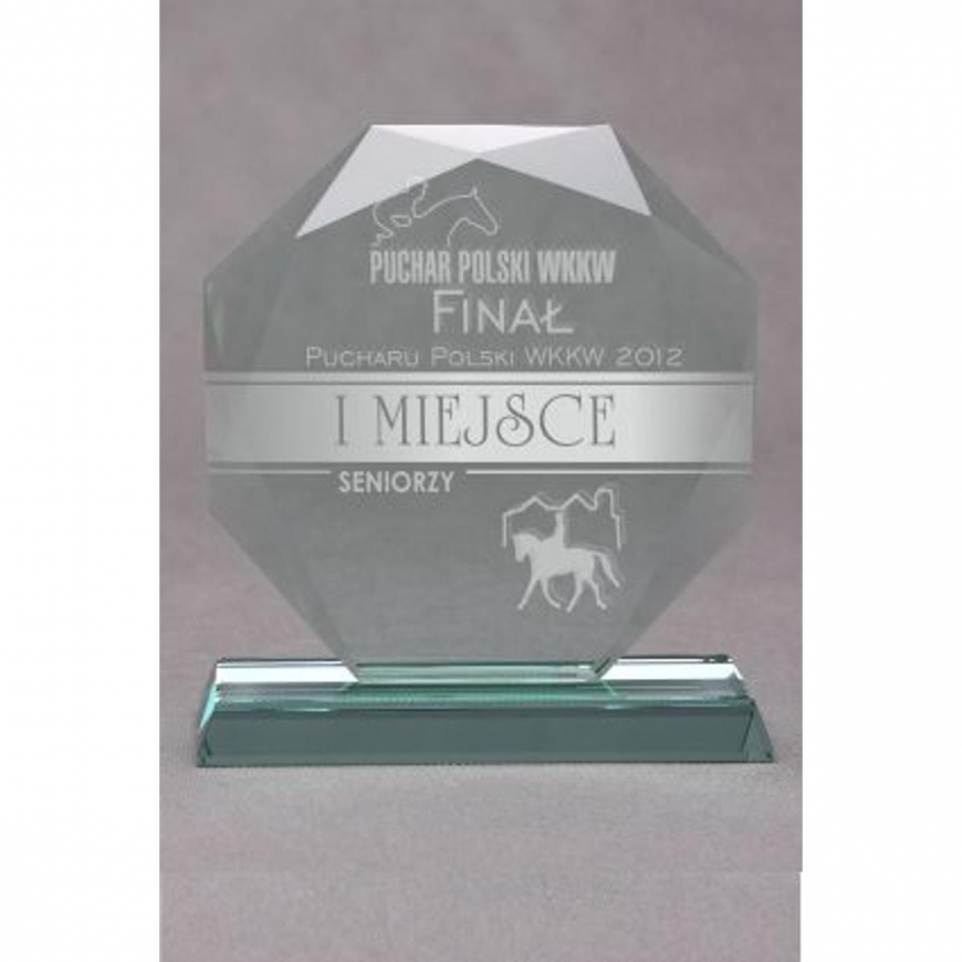 Tryumf Trofeum szklane grawerowane with etui – 4