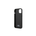 Karl Lagerfeld dėklas iPhone 13 Mini KLHCP13SPMNFIK1 pilkas kietas dėklas Monogram Iconic Karl