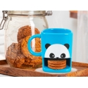 Puodelis Itotal Panda, su sausainių skyreliu, 250ml Puodelis Itotal Panda, su sausainių skyreliu, 250ml