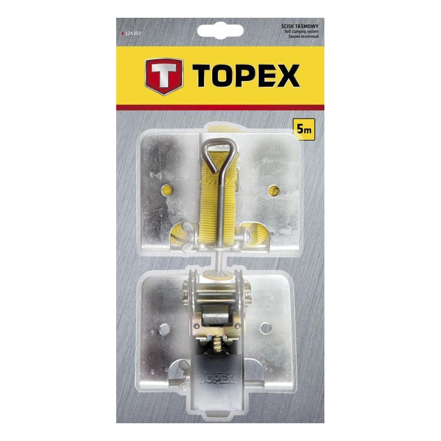 Topex Tape clamp 5000 x 25 x 1 mm, for panels – 2
