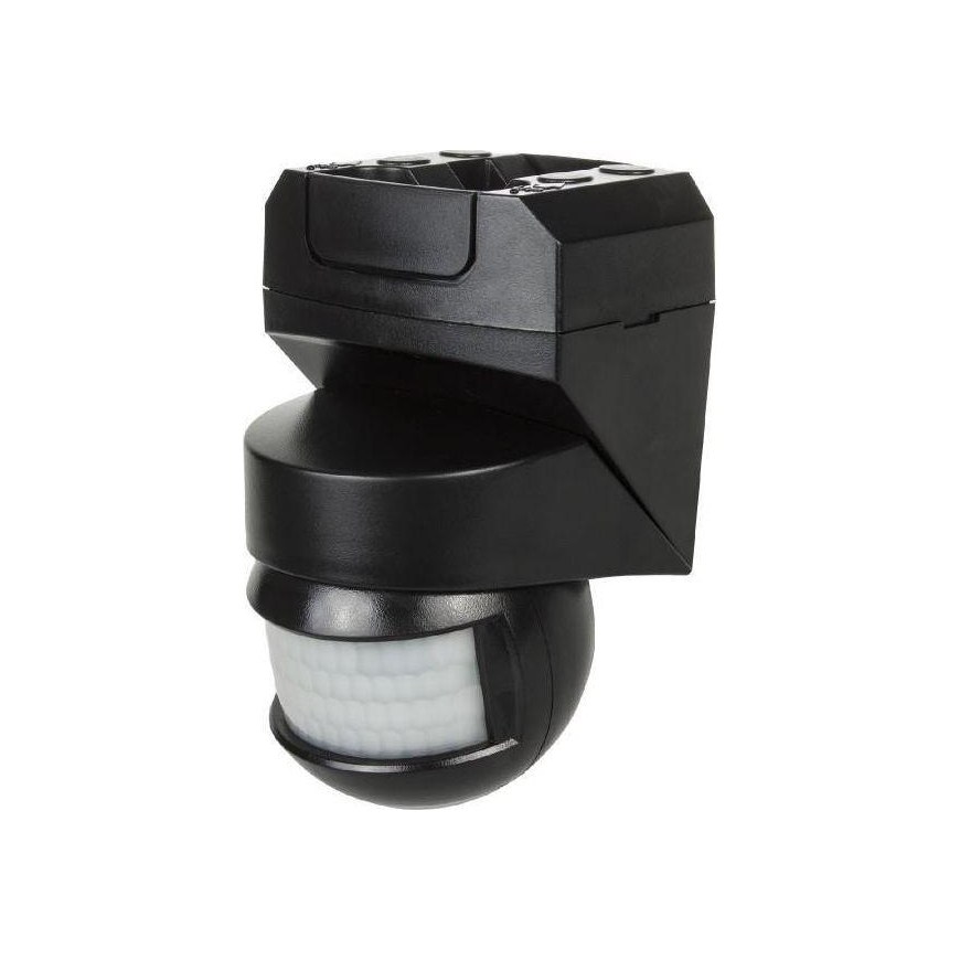 Maclean twilight judesio jutiklis 180° + 360° 2000W juodas (MCE295)