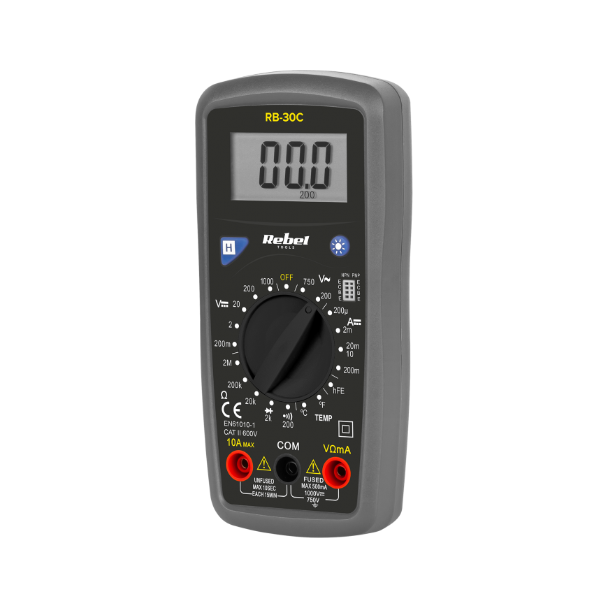 Universalus multimetras Rebel RB-30C – 5