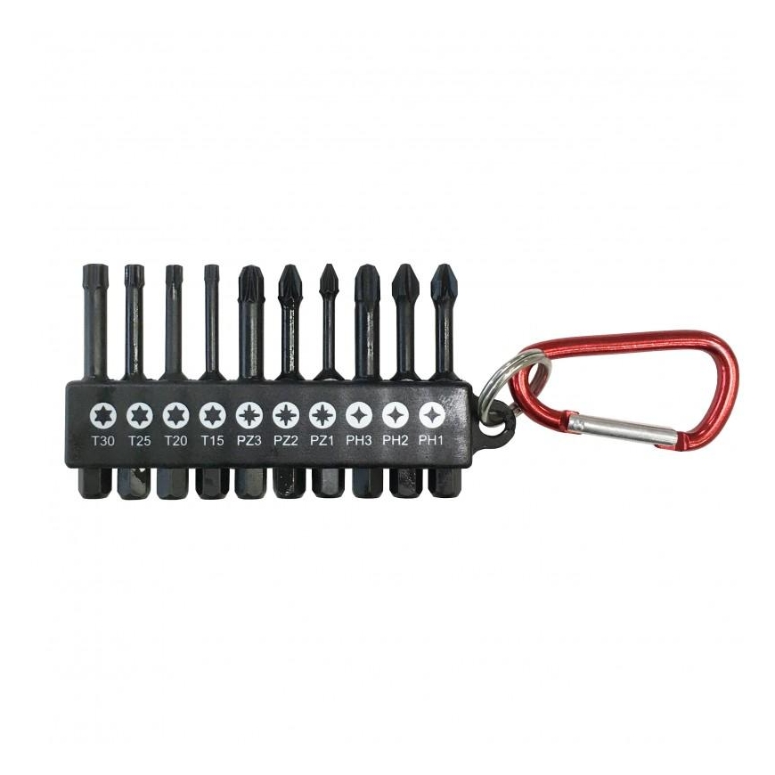 10-piece screwdriver bit set HiKOKI 1/4"