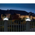 GreenBlue Žalsvai mėlyna GB128 LED tvora po saulės lempos 100 * 100 su prieblandos jutikliu