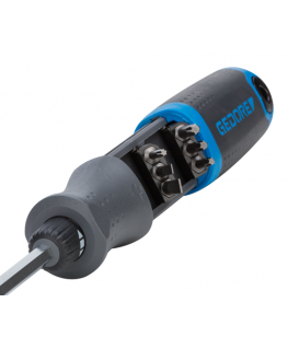 GEDORE Magazine Handle Screw- driver with ratchet function