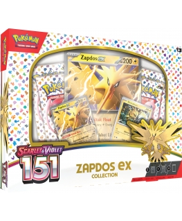 Pokemon Scarlet & Violet 3.5: 151 Zapdos ex Trading Card Set