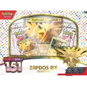 Pokemon Scarlet & Violet 3.5: 151 Zapdos ex Trading Card Set Pokemon Scarlet & Violet 3.5: 151 Zapdos ex Trading Card Set