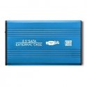 QOLTEC external hard drive case HDD/SSD 2.5" SATA3 USB 3.0 Blue QOLTEC external hard drive case HDD/SSD 2.5" SATA3 USB 3.0 Blue