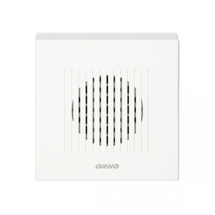 Orno Wired electronic one-tone doorbell RINGIL MINI AC, 230V, white – 3