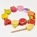 CLASSIC WORLD Wooden fillings Fruit 13 el. CLASSIC WORLD Wooden fillings Fruit 13 el.