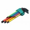 SATA SET OF 9 METRIC 6 POINT COLORED L-TAPS EXTRA LONG SATA SET OF 9 METRIC 6 POINT COLORED L-TAPS EXTRA LONG