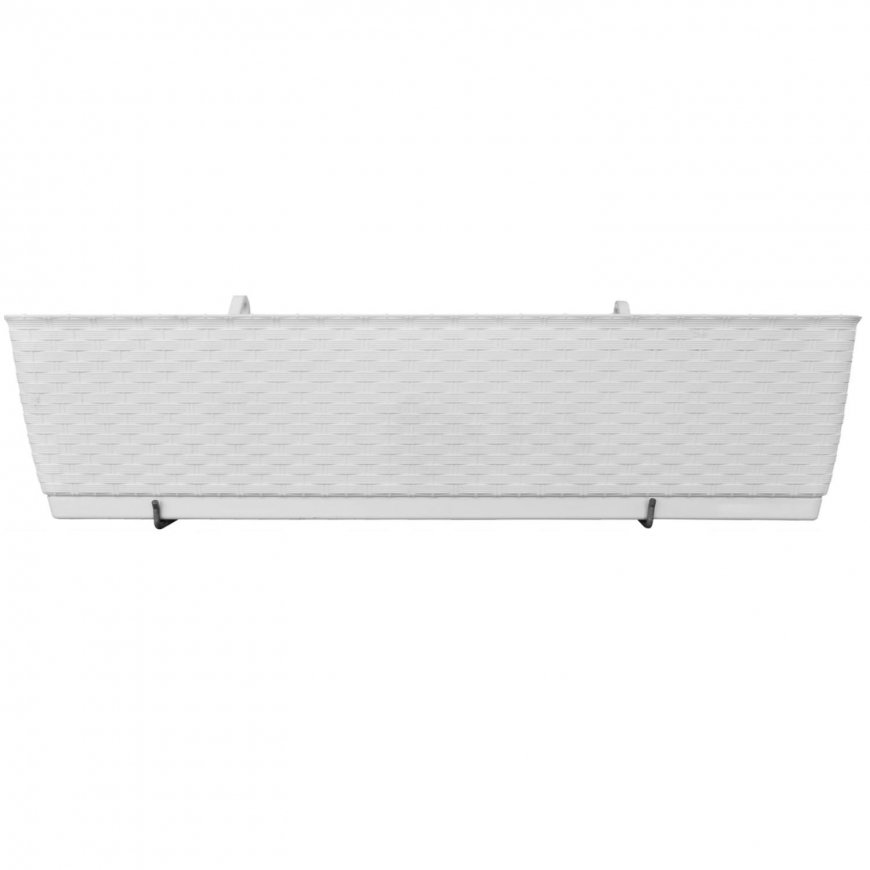 Prosperplast div class"int_ce_html"Flower pot with hooks Ratolla Case DRL600PW white/div