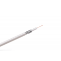 Cabletech Koaksialinis kabelis RG6U varinis 75om, Ø7.1mm, baltas Cabletech Koaksialinis kabelis RG6U varinis 75om, Ø7.1mm, baltas