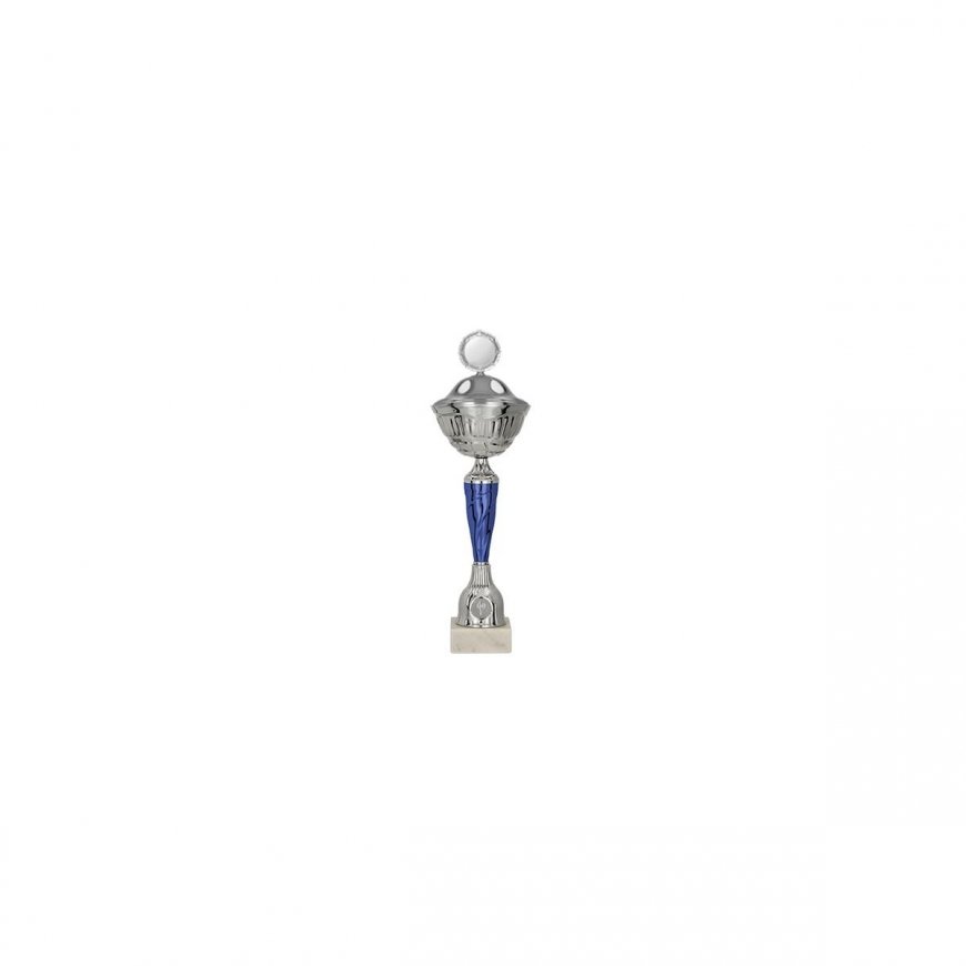 Detal Metalinis puodelis su dangteliu