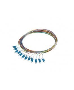 PIGTAIL FIBER SM LC/UPC SEMI TIGHT 9/125 G657A1 12X2M MULTICOLOR LANBERG