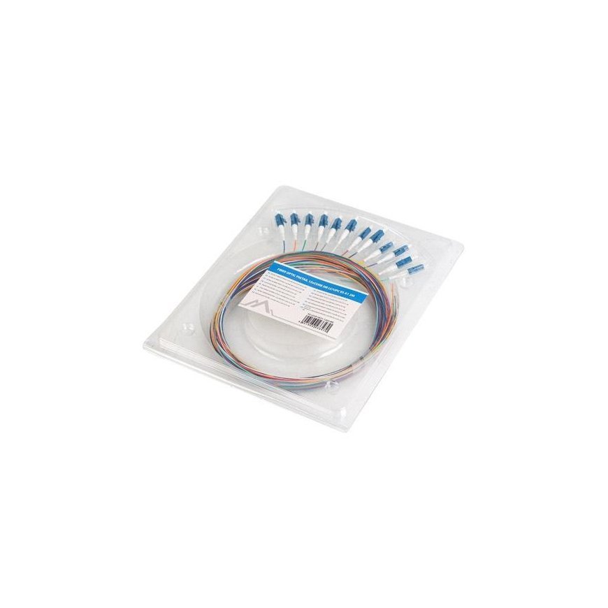 PIGTAIL FIBER SM LC/UPC SEMI TIGHT 9/125 G657A1 12X2M MULTICOLOR LANBERG – 4
