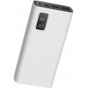 Platinet galios bankas 20000 mAh PD QC LED, juoda Platinet galios bankas 20000 mAh PD QC LED, juoda
