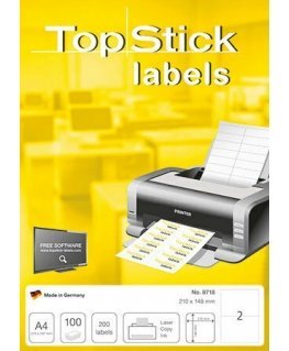 TopStick Sticker Print A4 A4 210x148mm / 2pcs
