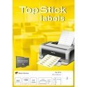 TopStick tulostustarra, A4, 210x148mm/ 2-osainen