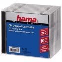 Hama CD Double Jewel Case Standard, Pack 10 2 диск (ов) Прозрачный Hama CD Double Jewel Case Standard, Pack 10 2 диск (ов) Прозрачный