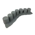 Prosperplast Sodo palisadinis vejos apvadas 405 CM pilka Prosperplast Sodo palisadinis vejos apvadas 405 CM pilka