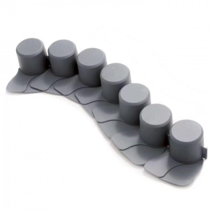 Prosperplast Garden palisade lawn border 405 CM gray – 3