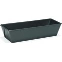 Patisse biscuit tin 30 x 11 x 7 cm gray steel