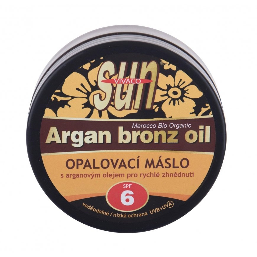 Vivaco Sun Argan Bronz Oil Suntan Butter Sun Body Lotion Unisex 200 ml