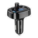 XO BCC02 Transmiter FM Bluetooth MP3 car charger 15W / Black