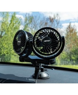 Wentylator wiatrak car with przyssawka 24v amio-03011