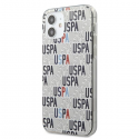 Dėklas US Polo Assn US Polo USHCP12SPCUSPA6 iPhone 12 mini 5,4 "balta / balta Logo Mania kolekcija Dėklas US Polo Assn US Polo USHCP12SPCUSPA6 iPhone 12 mini 5,4 "balta / balta Logo Mania kolekcija