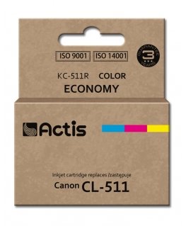 Actis KC-511R rašalas (Canon CL-511 pakaitalas standartinis 12 ml spalvotas)